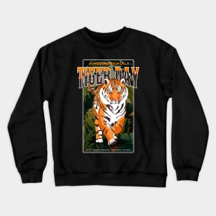 International Tiger Day Crewneck Sweatshirt